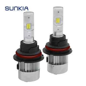 SUNKIA 2Pcs/Pair Car Headlight 9004/HB1 9007/HB5 Plug&Play Hi-Lo Beam 6000K Pure White 7200LM 40W Auto Lamp Bulbs Car Styling
SUNKIA 2Pcs/Pair Car Headlight 9004/HB1 9007/HB5 Plug&Play Hi-Lo Beam 6000K Pure White 7200LM 40W Auto Lamp Bulbs Car Styling