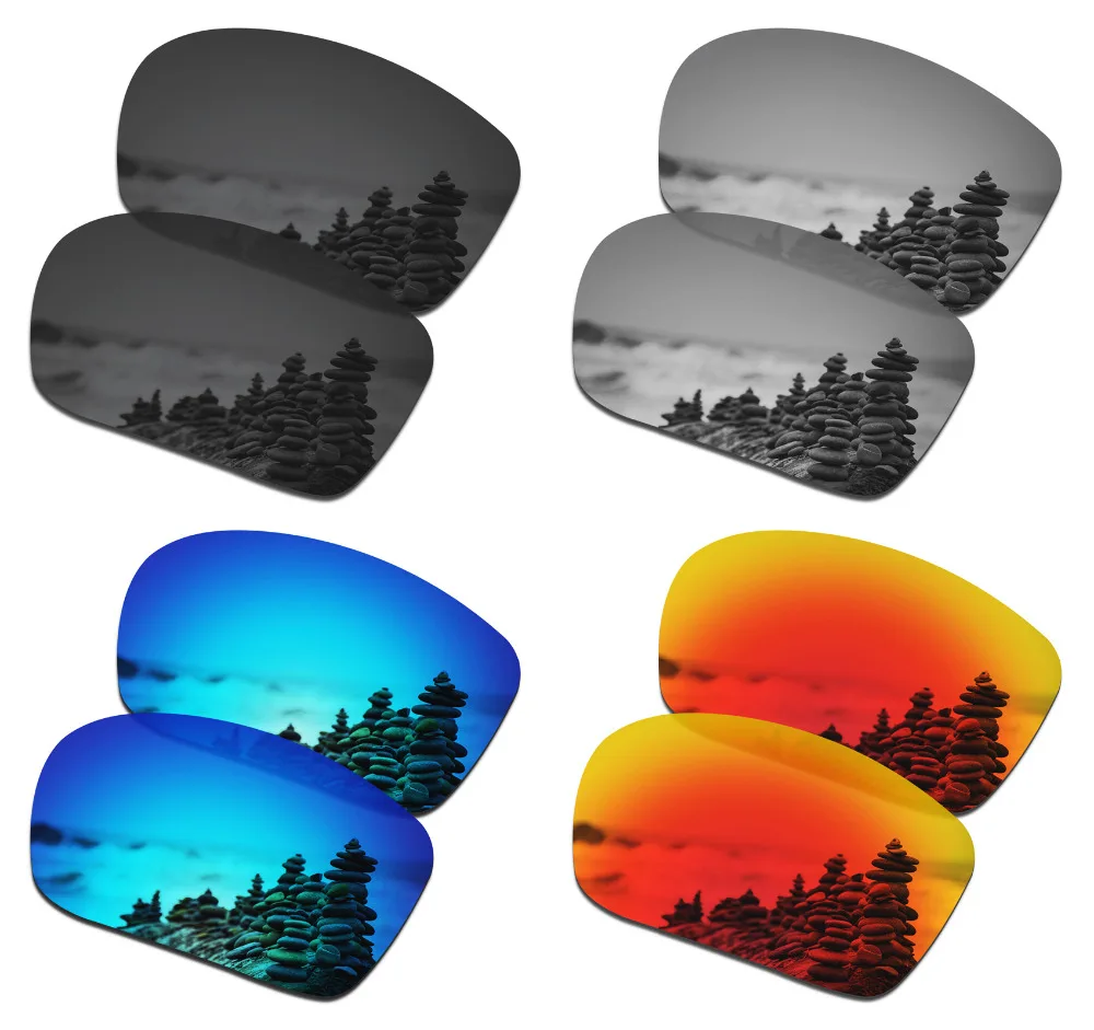 SmartVLT 4 Pairs Polarized Sunglasses Replacement Lenses for Oakley Triggerman - 4 Colors
SmartVLT 4 Pairs Polarized Sunglasses Replacement Lenses for Oakley Triggerman - 4 Colors