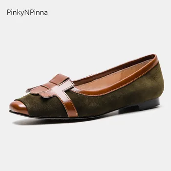 2019 women top quality sheepskin suede boat shoes non-slip loafers driving brown casual genuine leather flange vintage flats
2019 women top quality sheepskin suede boat shoes non-slip loafers driving brown casual genuine leather flange vintage flats