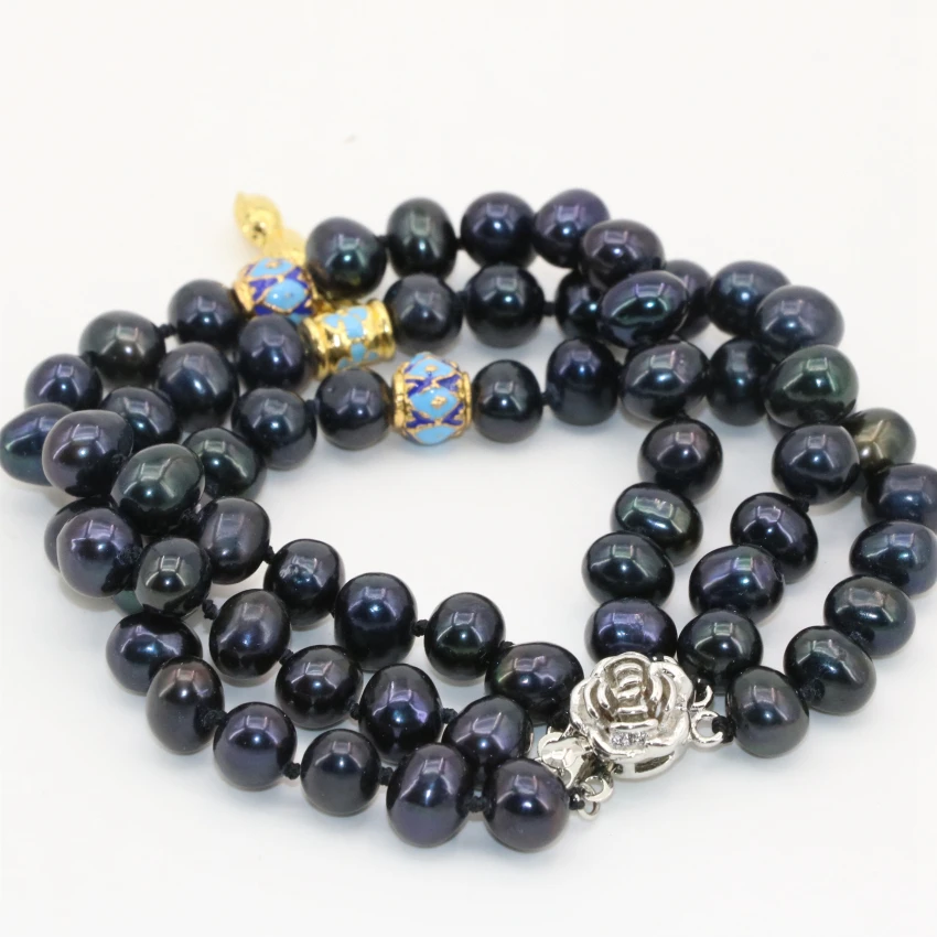 Multilayer bracelets natural 7-8mm black pearl beads fashion women 3 rows unique design hot sale elegant jewelry 7.5inch B2804
Multilayer bracelets natural 7-8mm black pearl beads fashion women 3 rows unique design hot sale elegant jewelry 7.5inch B2804