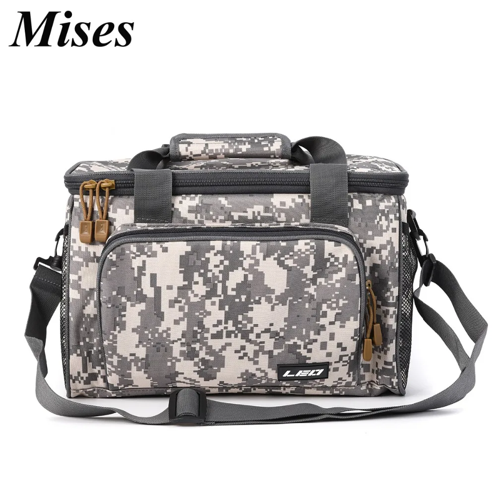 Mises Square Lure Fishing Satchel Black&Green&Urban Camouflage 600D Oxford Fabric Outdoors Portable Multi-Purpose Hard Bait Bag
Mises Square Lure Fishing Satchel Black&Green&Urban Camouflage 600D Oxford Fabric Outdoors Portable Multi-Purpose Hard Bait Bag