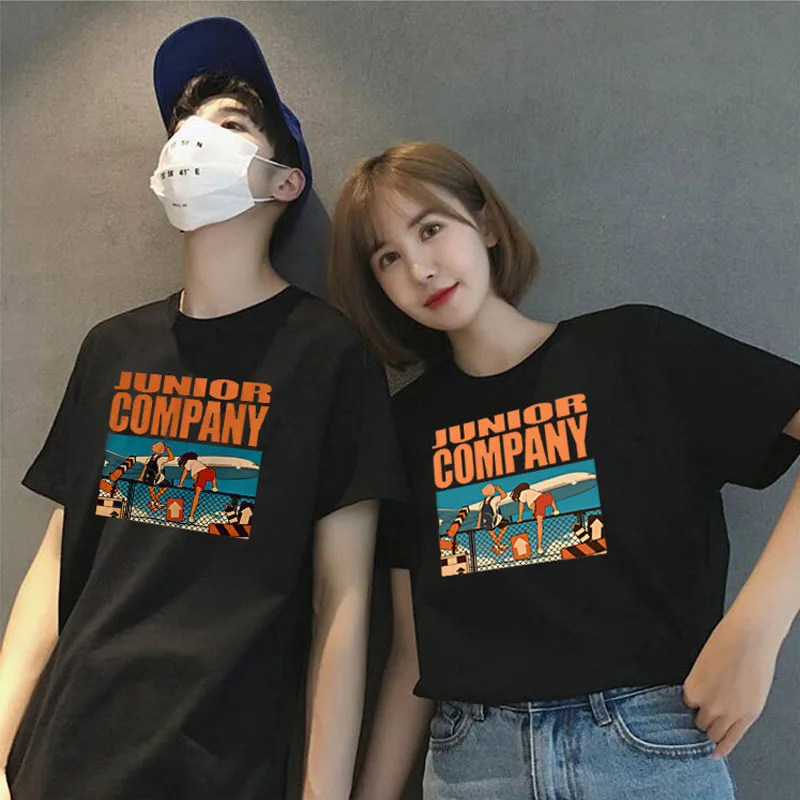 Women T Shirt Summer Cartoon Print T Shirt Round Collar Tee Women Loose Short Sleeve Tops Casual Simple Tee
Women T Shirt Summer Cartoon Print T Shirt Round Collar Tee Women Loose Short Sleeve Tops Casual Simple Tee
