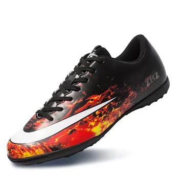 ZHENZU Professional Men Turf Soccer Shoes futzalki Cleats Superfly futsal Football Boots Athletic Sneakers chaussure de foot
ZHENZU Professional Men Turf Soccer Shoes futzalki Cleats Superfly futsal Football Boots Athletic Sneakers chaussure de foot
