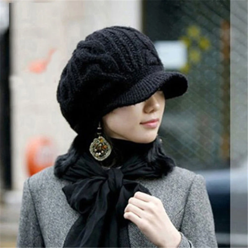 Women's Hat Winter Beanies Knit Winter Hats For Women Ladies Beanie Girls Skullies Caps Bonnet Femme Snapback Wool Warm Hat 2018
Women's Hat Winter Beanies Knit Winter Hats For Women Ladies Beanie Girls Skullies Caps Bonnet Femme Snapback Wool Warm Hat 2018
