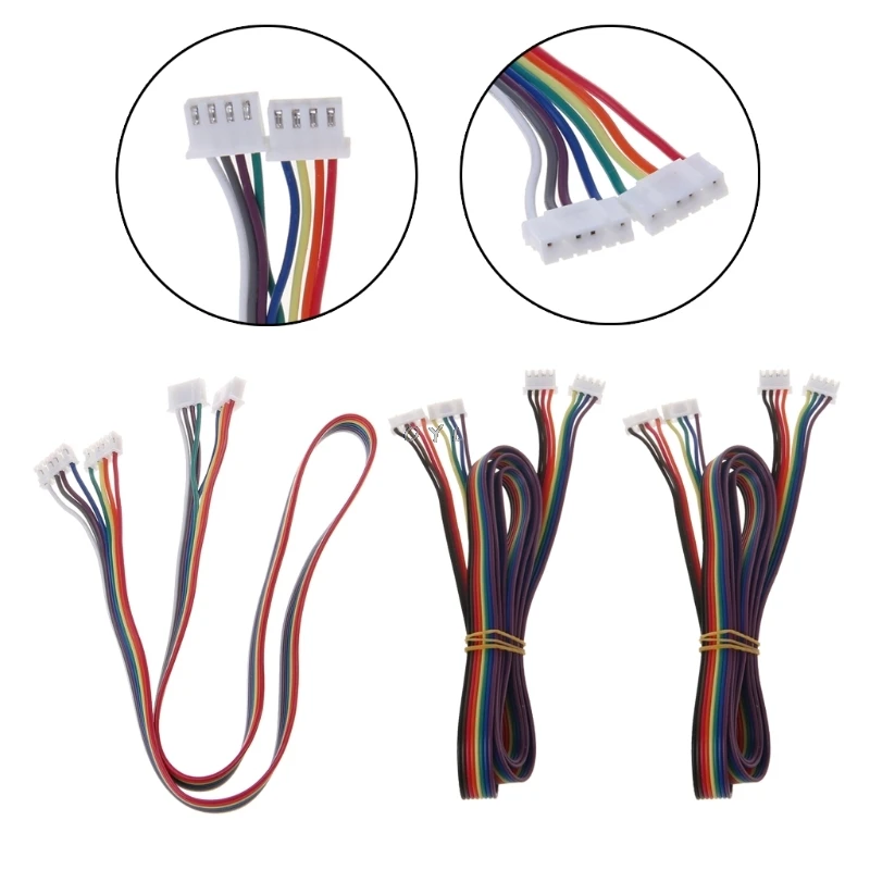 High Quality 0.5M/ 1M/2M XH2.54 4pin-XH2.0 6pin Paralled Motor Connector Cables for 42 Stepper Motor 3D Printer Parts 
High Quality 0.5M/ 1M/2M XH2.54 4pin-XH2.0 6pin Paralled Motor Connector Cables for 42 Stepper Motor 3D Printer Parts