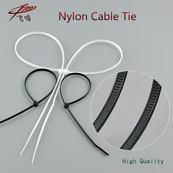 250pcs Nylon Cable Ties 8*450 Nylon Drawstring Self-Locking Cable Zip Tie Fasten Wire Wrap Strap White Black
250pcs Nylon Cable Ties 8*450 Nylon Drawstring Self-Locking Cable Zip Tie Fasten Wire Wrap Strap White Black