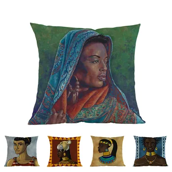 Fashion African Girl Lady Oil Painting Black Women Home Art Decoration Sofa Throw Pillow Case Cotton Linen Cushion Cover 45x45cm
Fashion African Girl Lady Oil Painting Black Women Home Art Decoration Sofa Throw Pillow Case Cotton Linen Cushion Cover 45x45cm
