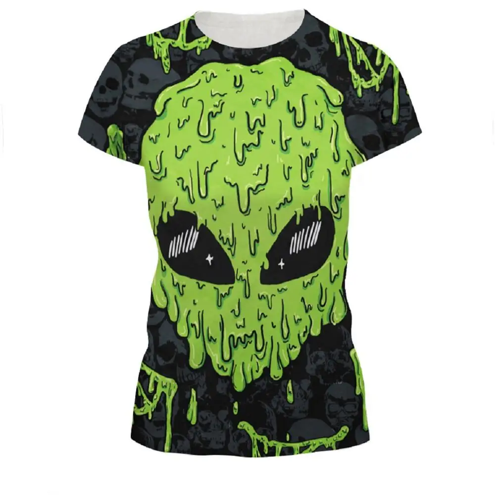2019 new novelty design round neck short Alien sublimation green Halloween men and women Men's Tops Unique Clothing tshirt
2019 new novelty design round neck short Alien sublimation green Halloween men and women Men's Tops Unique Clothing tshirt
