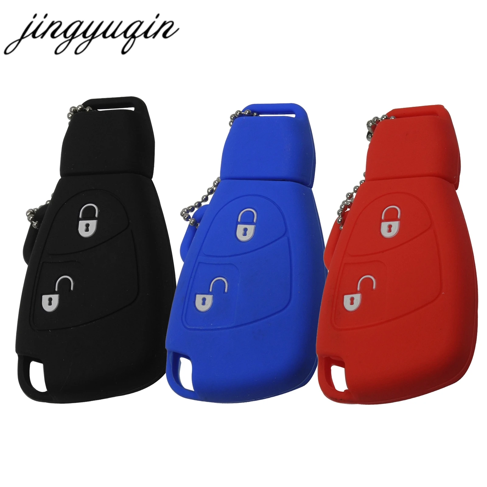 jingyuqin 10pcs/lot 2 Buttons Smart Silicone Car Key Cover For Mercedes for Benz B C E S ML SLK CLK Class Key Case Fob
jingyuqin 10pcs/lot 2 Buttons Smart Silicone Car Key Cover For Mercedes for Benz B C E S ML SLK CLK Class Key Case Fob
