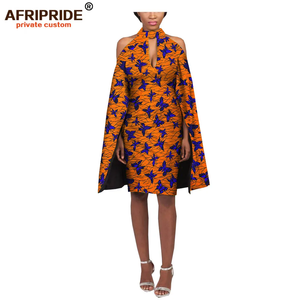 2019 Summer women dress AFRIPRIDE private custom new style off shoulder knee-length cotton dress with long wide sleevees A722569
2019 Summer women dress AFRIPRIDE private custom new style off shoulder knee-length cotton dress with long wide sleevees A722569