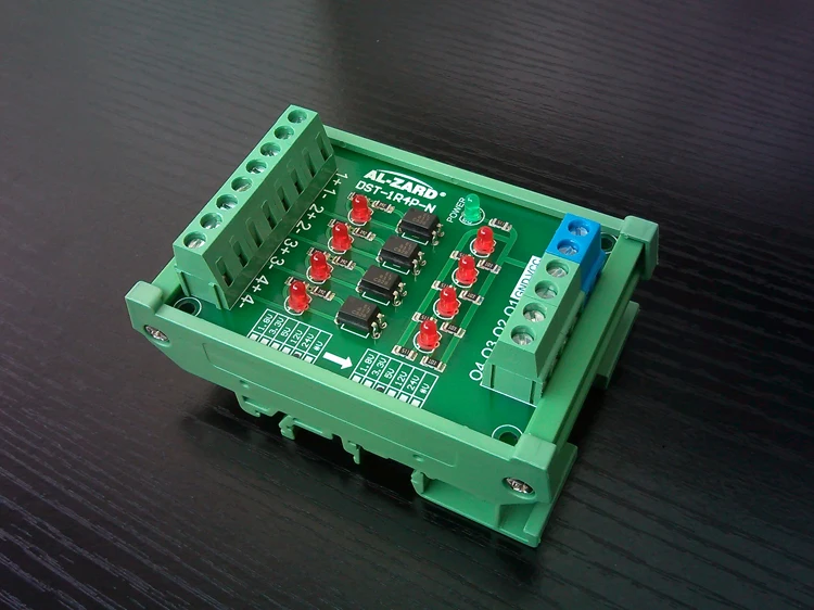 4 channels optocoupler isolation board PLC signal level voltage conversion board 1.8 3.3 5 12 24V NPN PNP 20KHz
4 channels optocoupler isolation board PLC signal level voltage conversion board 1.8 3.3 5 12 24V NPN PNP 20KHz