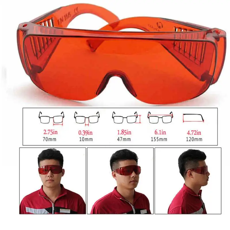 Safety Goggles Anti Laser infrared Protective glasses PC lenses Anti-fog Anti-UV Anti-impact Industrial Labor Protection Goggles
Safety Goggles Anti Laser infrared Protective glasses PC lenses Anti-fog Anti-UV Anti-impact Industrial Labor Protection Goggles