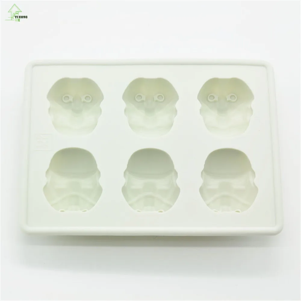 YI HONG Star Wars Storm Trooper Silicone Ice Cube Tray Chocolate Mold Kitchen Accessories
YI HONG Star Wars Storm Trooper Silicone Ice Cube Tray Chocolate Mold Kitchen Accessories