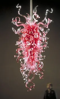 China Manufacturer 100% Hand Blown Glass Pink Chandelier LED Saving Chandelier for Decoration Home Style Chandelier
China Manufacturer 100% Hand Blown Glass Pink Chandelier LED Saving Chandelier for Decoration Home Style Chandelier