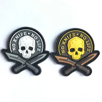 10pcs NO KNIFE NO LIFE PATCH Rubber Skull Tactical Badge Hook Military 3D PVC Armband Wholesale
10pcs NO KNIFE NO LIFE PATCH Rubber Skull Tactical Badge Hook Military 3D PVC Armband Wholesale