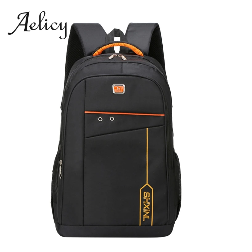Aelicy Fashion Boy Nylon Black Backpack Large Capacity Waterproof Student School Bag Unisex Outdoor Travel Laptop Backpacks
Aelicy Fashion Boy Nylon Black Backpack Large Capacity Waterproof Student School Bag Unisex Outdoor Travel Laptop Backpacks