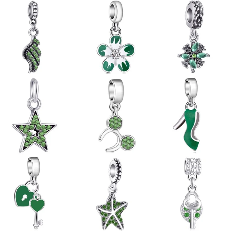Btuamb New Arrival Heart Shoes Tree Cup Wing Starfish Mickey Bead Fit Original Pandora Charms for Women Party Gift DIY Jewelry
Btuamb New Arrival Heart Shoes Tree Cup Wing Starfish Mickey Bead Fit Original Pandora Charms for Women Party Gift DIY Jewelry