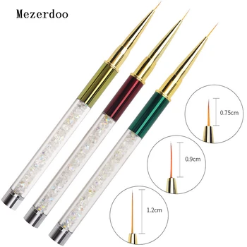 1Pc Colorful Bead Handle Nail Liner Drawing Brush with Cap UV Gel Painting Kit Flower Line Grid French Design Manicure Tools
1Pc Colorful Bead Handle Nail Liner Drawing Brush with Cap UV Gel Painting Kit Flower Line Grid French Design Manicure Tools
