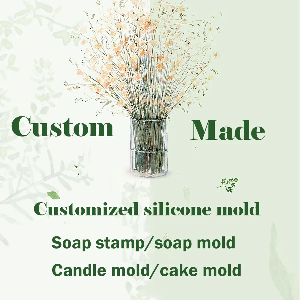 Custom made silicone soap mould Customize DIY Soap stamp printed pattern Customized Logo design candle mold fondant cake molds
Custom made silicone soap mould Customize DIY Soap stamp printed pattern Customized Logo design candle mold fondant cake molds