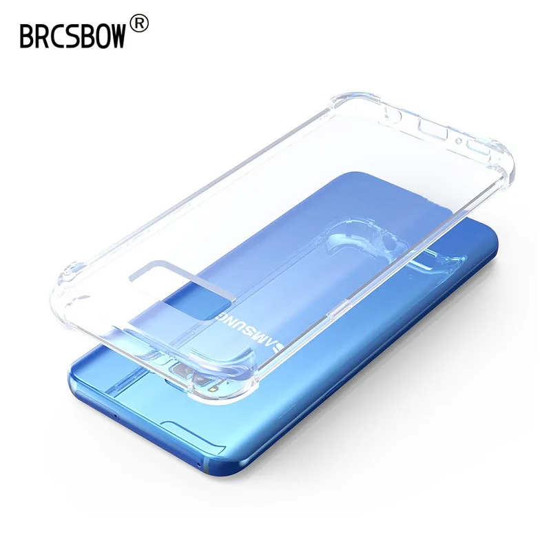 BRCSBOW Transparent TPU Silicone Phone Case For Samsung S10 S8+ S9 Plus Note 8 Note 9 A7 2018 A50 Clear Protection Back Cover
BRCSBOW Transparent TPU Silicone Phone Case For Samsung S10 S8+ S9 Plus Note 8 Note 9 A7 2018 A50 Clear Protection Back Cover