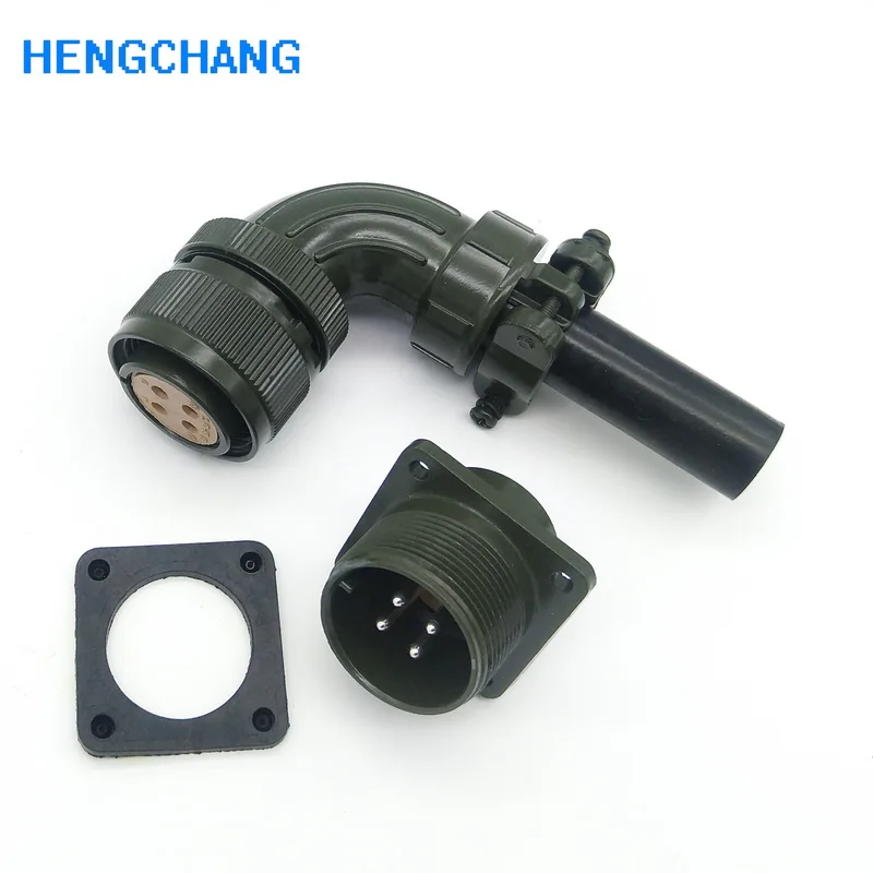 Right angle MS3102 3108A 18-10S 4 pin aviation connector for encoder plug servo motor connector
Right angle MS3102 3108A 18-10S 4 pin aviation connector for encoder plug servo motor connector