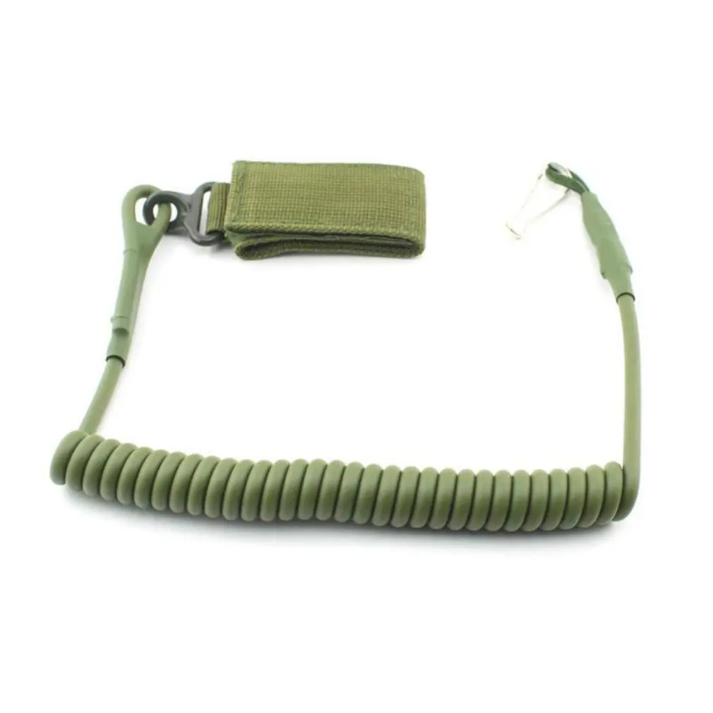 Climbing Multi-function Tactical Gun Rope Safety Rope Anti-lost Outdoor Army Fan Spring Wear-resistant Elastic Keychain
Climbing Multi-function Tactical Gun Rope Safety Rope Anti-lost Outdoor Army Fan Spring Wear-resistant Elastic Keychain