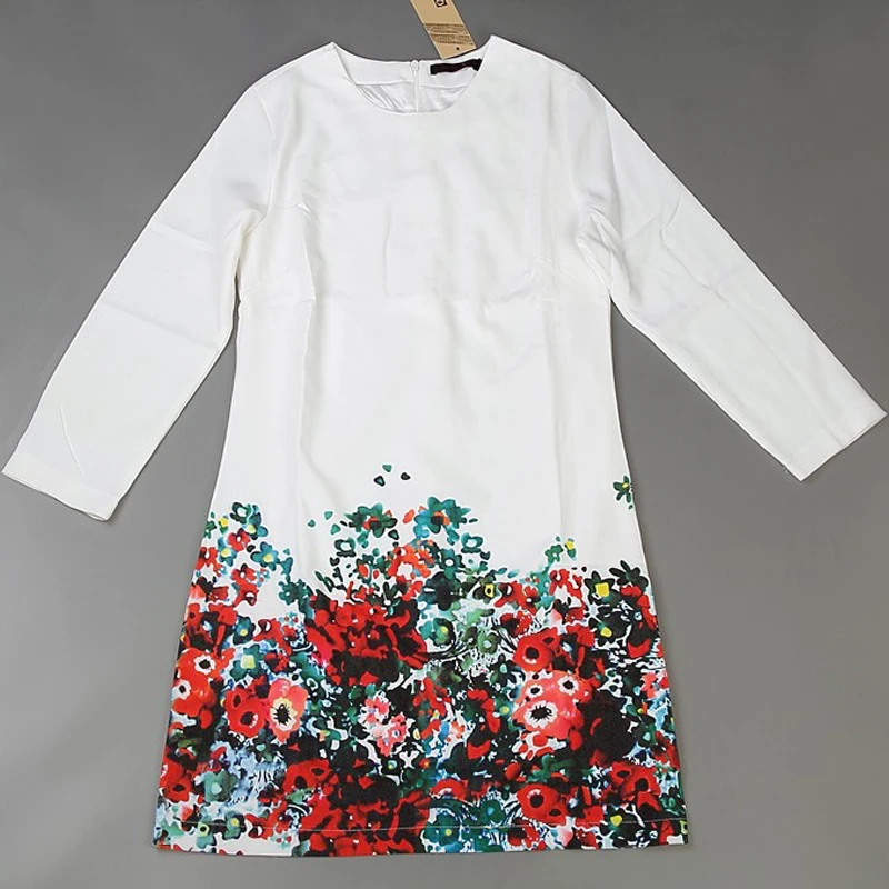 Clearance Sales Fashion Vestidos Long Sleeve Women Dresses Floral Hem Flower Print Loose Cheap A-line Dress Women Plus Size
Clearance Sales Fashion Vestidos Long Sleeve Women Dresses Floral Hem Flower Print Loose Cheap A-line Dress Women Plus Size