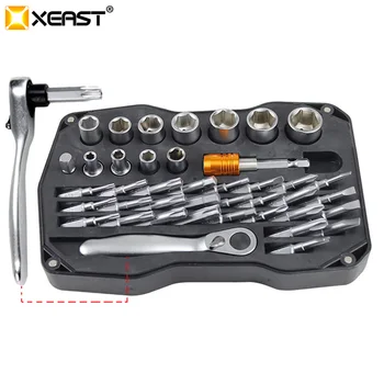 XEAST 41Pcs Wrench Set Ratchet Wrench Spanner Screwdriver for Bicycle Motorcycle Car Repairing Tool Set
XEAST 41Pcs Wrench Set Ratchet Wrench Spanner Screwdriver for Bicycle Motorcycle Car Repairing Tool Set