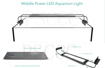 60-90CM Total light spectrum Coral Sea light control time 36W led aquarium fish tank lamp fresh water lamp water and grass lamp
60-90CM Total light spectrum Coral Sea light control time 36W led aquarium fish tank lamp fresh water lamp water and grass lamp