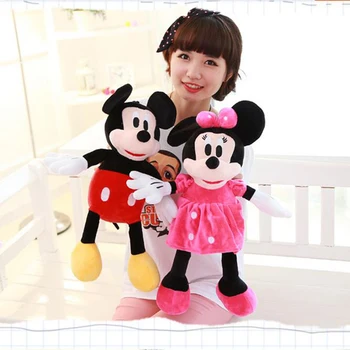 1pc Hot sale 50cm Classic Mickey Mouse & Minnie Mouse sofy Stuffed Animal Cartoon Plush Toys for Children Gift Kids Lovely Dolls
1pc Hot sale 50cm Classic Mickey Mouse & Minnie Mouse sofy Stuffed Animal Cartoon Plush Toys for Children Gift Kids Lovely Dolls