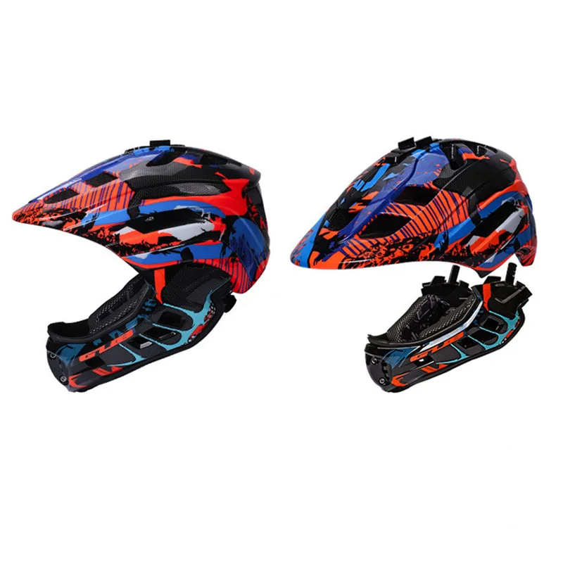 Super sell-Gub Child Full Face Helmet Cycling Thickened Face Helmet Reflective Kids Helmet With Warning Light
Super sell-Gub Child Full Face Helmet Cycling Thickened Face Helmet Reflective Kids Helmet With Warning Light
