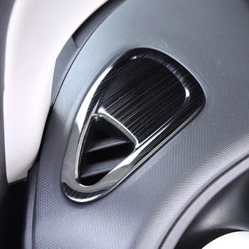 For Smart Fortwo 2015-2018 Instrument Panel Air Outlet Stainless Steel Stickers Car Styling Accessories Quality new design
For Smart Fortwo 2015-2018 Instrument Panel Air Outlet Stainless Steel Stickers Car Styling Accessories Quality new design