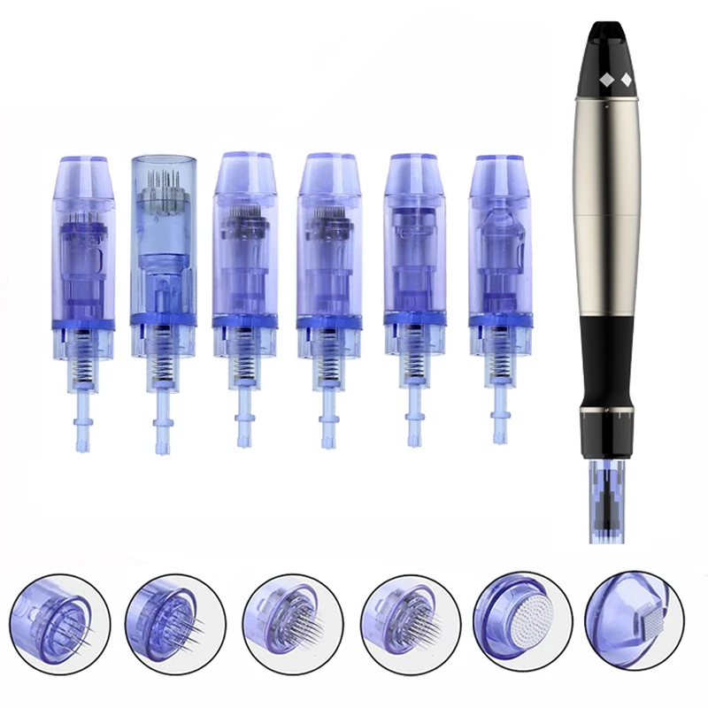 50pcs/lot 9 12 36 42 Pin 3D Micro Nano Round Needle Cartridge Microneedles For Electric Dr Derma Pen Cartucho Tattoo Needles
50pcs/lot 9 12 36 42 Pin 3D Micro Nano Round Needle Cartridge Microneedles For Electric Dr Derma Pen Cartucho Tattoo Needles