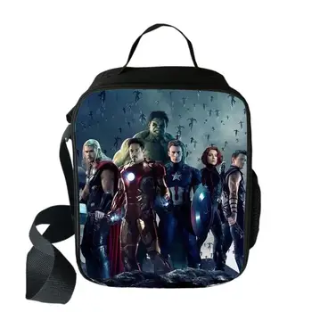Iron Man Thor Hulk Cooler Lunch Bag Cartoon Girls Portable Thermal Food Picnic Bags for School Kids Boys Box Tote
Iron Man Thor Hulk Cooler Lunch Bag Cartoon Girls Portable Thermal Food Picnic Bags for School Kids Boys Box Tote