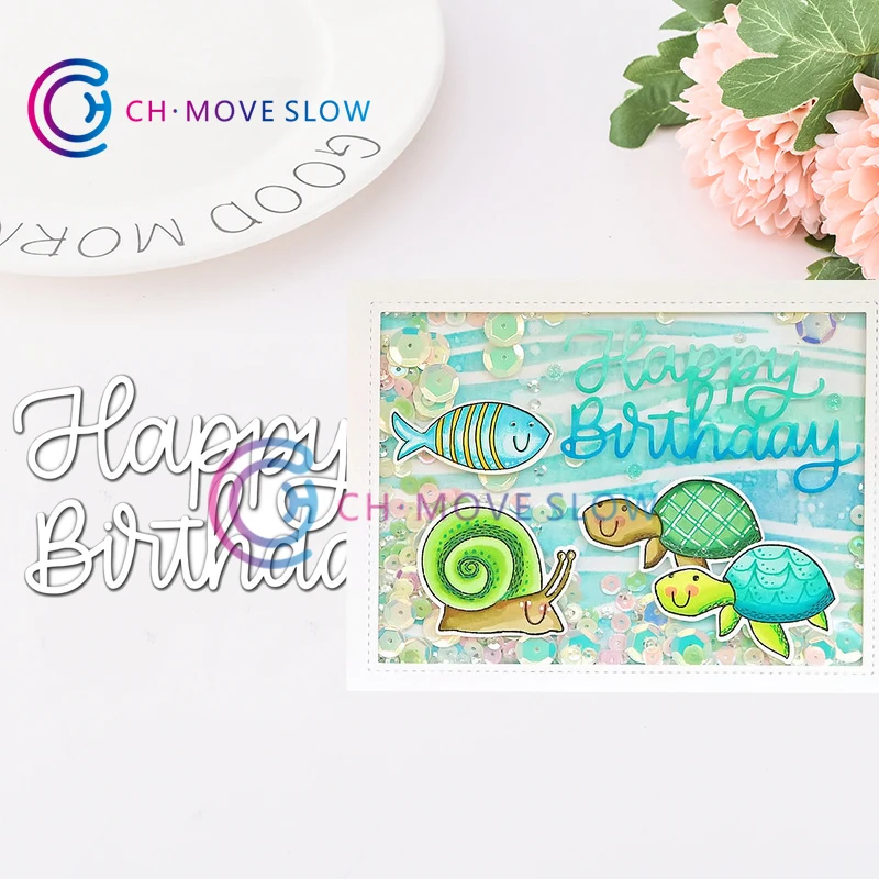 CH HAPPY BIRTHDAY Metal Cutting Dies 3D DIY Scrapbooking Carbon Sharp Craft Die Photo Invitation Cards Decoration
CH HAPPY BIRTHDAY Metal Cutting Dies 3D DIY Scrapbooking Carbon Sharp Craft Die Photo Invitation Cards Decoration