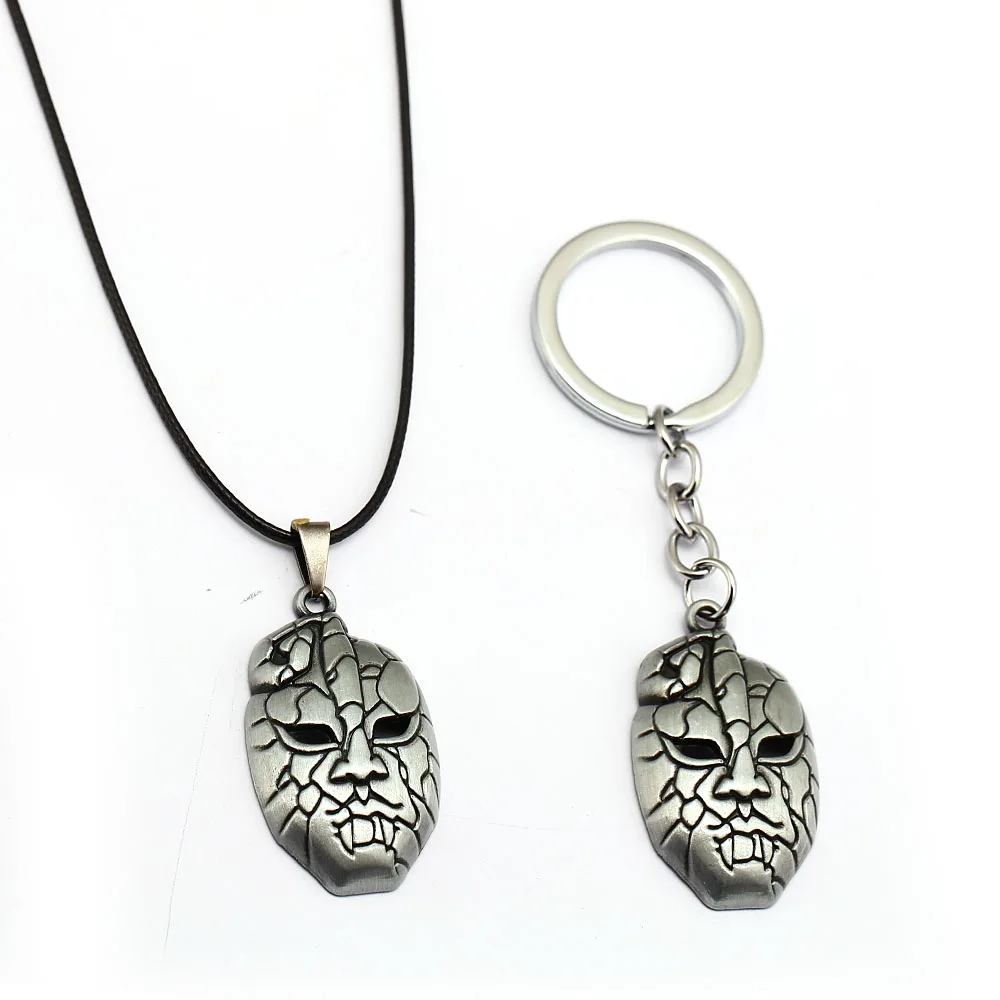 Jewelry Keyring Fantastic Adventure Game JOJOS BIZARRE ADVENTURE Mask Keychain Statement Women Necklace
Jewelry Keyring Fantastic Adventure Game JOJOS BIZARRE ADVENTURE Mask Keychain Statement Women Necklace