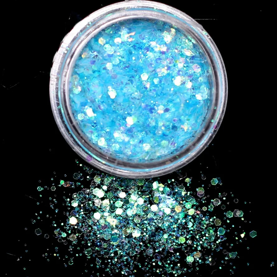 1Box Light Blue Holographic Sequins Glitter Shimmer Diamond 12 Colors Eye Shiny Skin Highlighter Face Body Glitter Festival #09
1Box Light Blue Holographic Sequins Glitter Shimmer Diamond 12 Colors Eye Shiny Skin Highlighter Face Body Glitter Festival #09