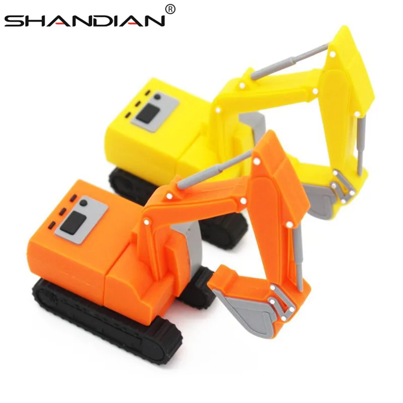 SHANDIAN usb stick excavator USB flash drive cars Pen drive 4gb 8g 16gb 32gb 64GB flash card truck USB memory stick for children
SHANDIAN usb stick excavator USB flash drive cars Pen drive 4gb 8g 16gb 32gb 64GB flash card truck USB memory stick for children
