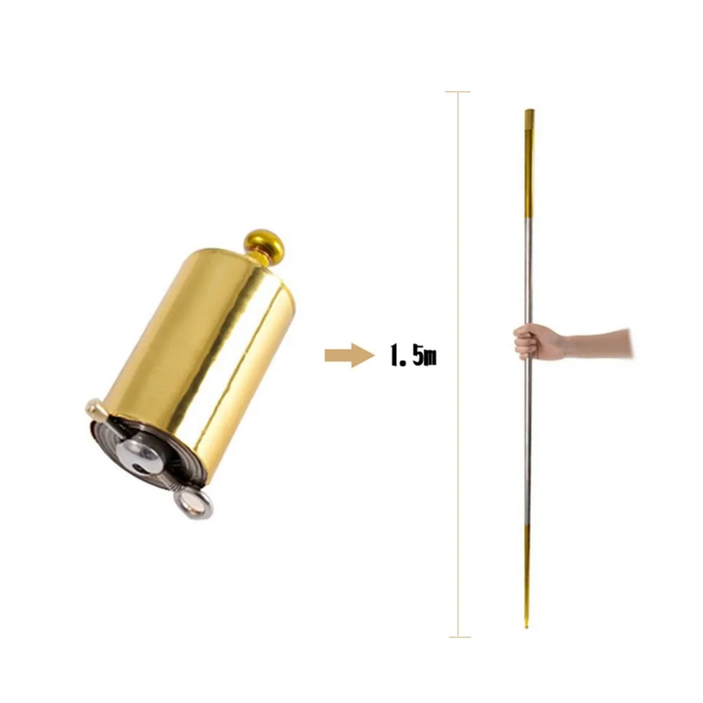 Portable Martial Arts Monkey King Staff Stainless Steel Sun Wukong Metal Magic Pocket Outdoor Sport Steel Wand Martial Arts 2019
Portable Martial Arts Monkey King Staff Stainless Steel Sun Wukong Metal Magic Pocket Outdoor Sport Steel Wand Martial Arts 2019
