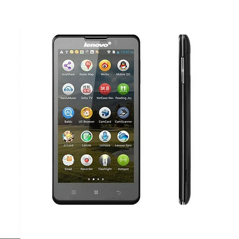 Оригинальный Lenovo P780 сотовые телефоны mtk6589 4 ядра 5 "1280x720 Android 4.4 Горилла glass1280x720 1