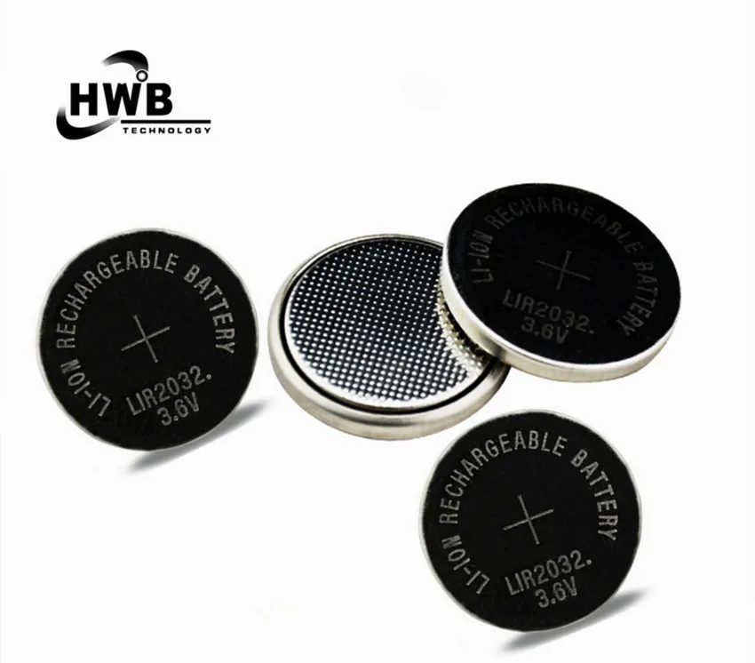 20x LIR2032 Rechargeable Lithium Li-ion Batteries 3.6V 40mAh Button Coin Cells Battery For Watch Calculator Free Shipping
20x LIR2032 Rechargeable Lithium Li-ion Batteries 3.6V 40mAh Button Coin Cells Battery For Watch Calculator Free Shipping
