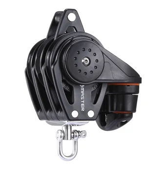 Marine Boat Yacht Sailboat Dinghy 75mm 2 15/16 Inch Ratchet Triple Swivel Shackle Becket Fairlead Cleat Block Master RA-0713F
Marine Boat Yacht Sailboat Dinghy 75mm 2 15/16 Inch Ratchet Triple Swivel Shackle Becket Fairlead Cleat Block Master RA-0713F