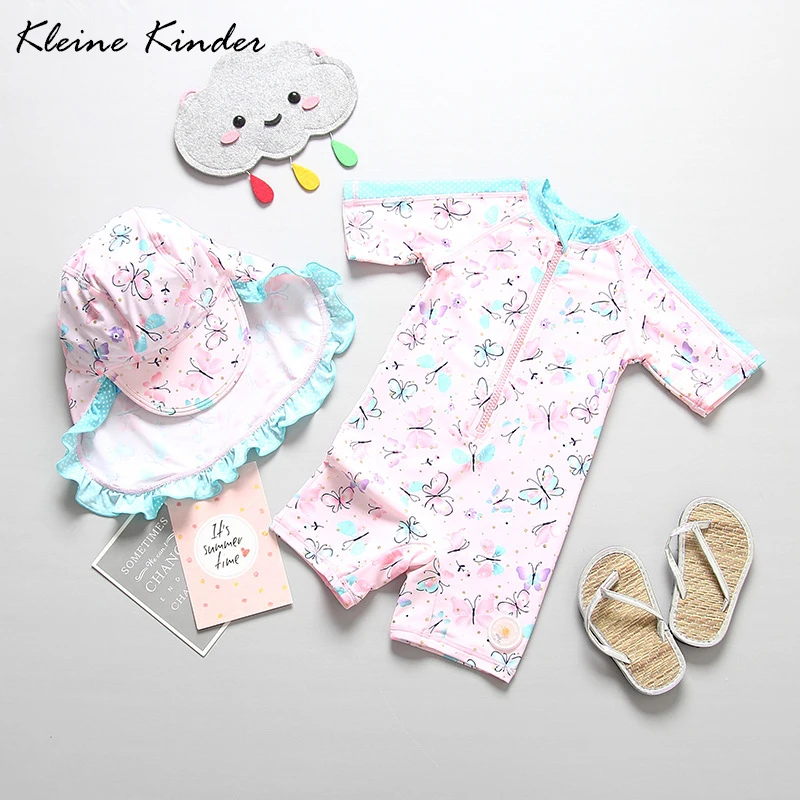 Girl Swimsuit Kids Butterfly Print One Piece Bathing Suit Baby Toddler Girls Swimwear with Cap Children's Vocation Beach Wear
Girl Swimsuit Kids Butterfly Print One Piece Bathing Suit Baby Toddler Girls Swimwear with Cap Children's Vocation Beach Wear