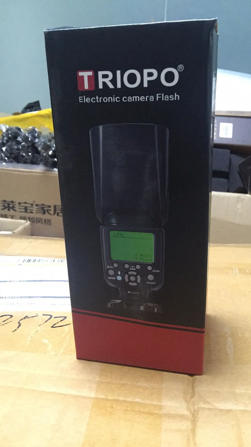 TRIOPO TR-586EX Wireless Flash Mode TTL Speedlite Speedlight For Nikon D750 D800 D600 D700 D610 D7100 D7000 For Canon Camera