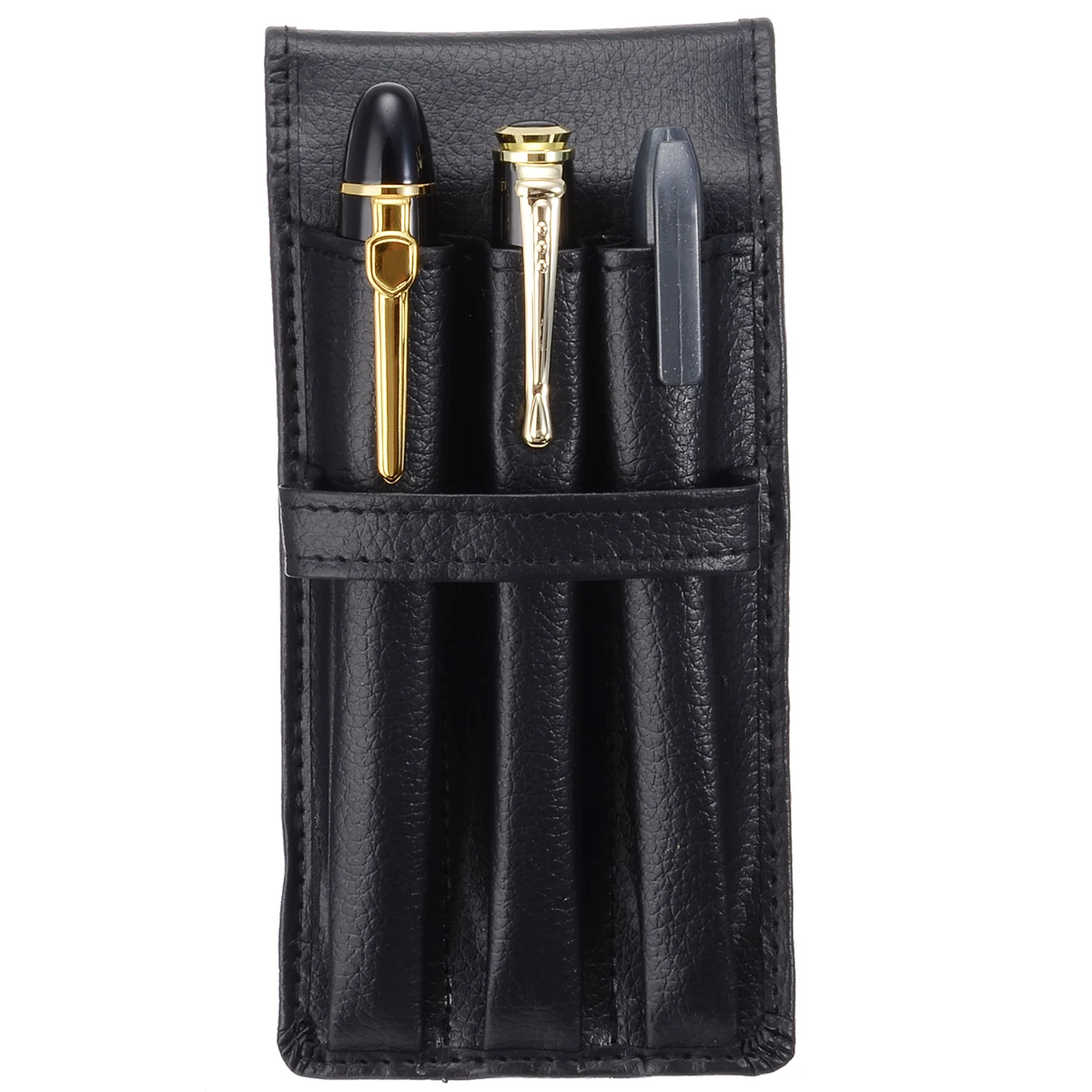 New PU Leather Pencil Fountain Pen Pouch Bag for 3 Pens Black Pocket Storage Case Holder School Office Writing Supplies
New PU Leather Pencil Fountain Pen Pouch Bag for 3 Pens Black Pocket Storage Case Holder School Office Writing Supplies