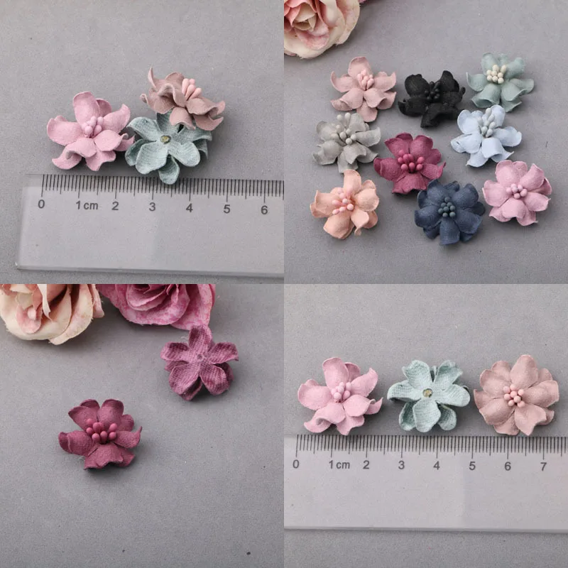 20pcs/lot Mini Velvet hair flower with stamen for kids hair accessories fabric flowers for kids headbands diy
20pcs/lot Mini Velvet hair flower with stamen for kids hair accessories fabric flowers for kids headbands diy
