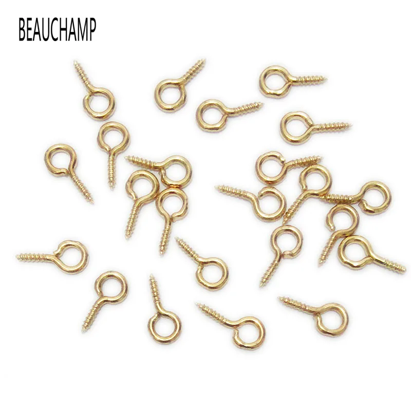 BEAUCHAMP Jewelry Making Eyelets Pendant Bails Top Hanging Hooks Threaded Bail Eyelets Drilled Screw On Metal Needle Charms
BEAUCHAMP Jewelry Making Eyelets Pendant Bails Top Hanging Hooks Threaded Bail Eyelets Drilled Screw On Metal Needle Charms