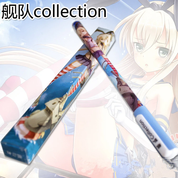 6pcs Japanese anime Cute creative Collection ship girl black Gel pen signing pen Anime around Each is individually packaged
6pcs Japanese anime Cute creative Collection ship girl black Gel pen signing pen Anime around Each is individually packaged