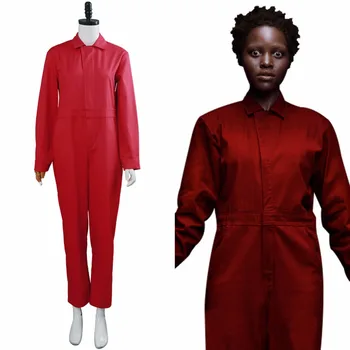 Adelaide Wilson Horror Movie US Zora Wilson Cosplay Costume Gloves Red Jumpsuit Adult Halloween Scary Costume Custom
Adelaide Wilson Horror Movie US Zora Wilson Cosplay Costume Gloves Red Jumpsuit Adult Halloween Scary Costume Custom