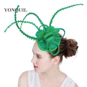 Sinamay green fashion headwear with fancy feathers for women nice fascinator hat flower handmade headpiece for women ladies tea
Sinamay green fashion headwear with fancy feathers for women nice fascinator hat flower handmade headpiece for women ladies tea